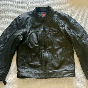 Dainese leather motorcycle jacket